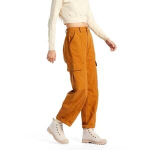 Billabong Wall To Wall Denim Cargo Pants Size 27 NWT $89